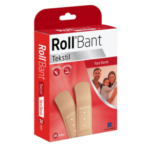 Roll Tape Textile Band-Aid 20pcs | Flexible