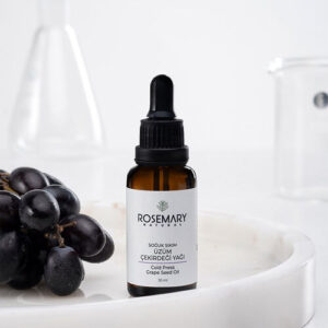 Rosemary Cold Pressed Grape Seed Oil 30ml - Natural & Pure