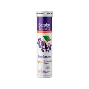 Шипучие таблетки Sambu Guard Sambucus Plus с экстрактом бузины для иммунитета