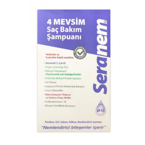 Seranem 4 Seasons Shampoo 150ml - Nourishing Hair Care Solution