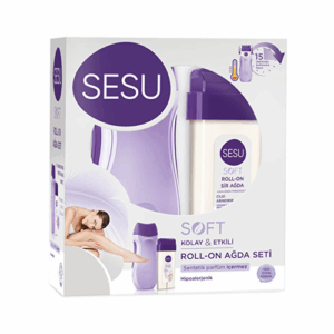 Sesu Soft Roll-On Wax Set for Smooth Hair Removal & Skin Care
