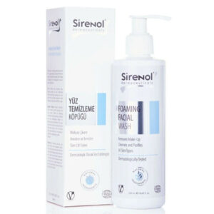 Sirenol Natural Foaming Facial Cleanser 250ml - Gentle & Refreshing