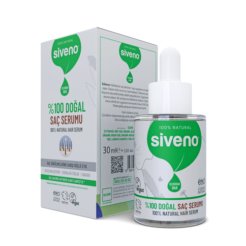 Siveno Natural Hair Care Serum 30ml - Nourishing & Revitalizing