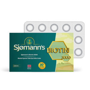 Sjomann's Biotin 3000 Chewable Gel Capsules - 30 Count