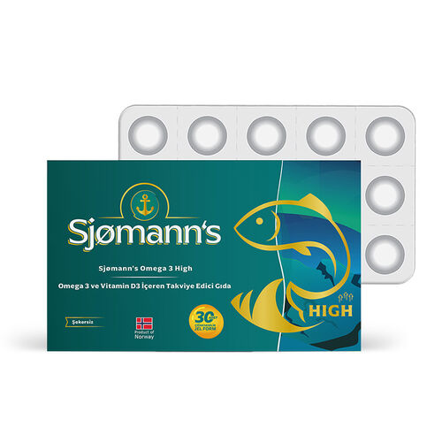 Sjomann's Omega 3 & Vitamin D3 Chewable Gel - 30 Counts