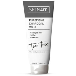 Skin401 Purifying Charcoal Face Mask - 75ml Detox & Cleanse