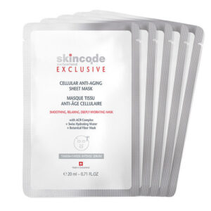 Skincode Anti-Aging Sheet Mask Set - 5 x 20ml Hydrating Masks