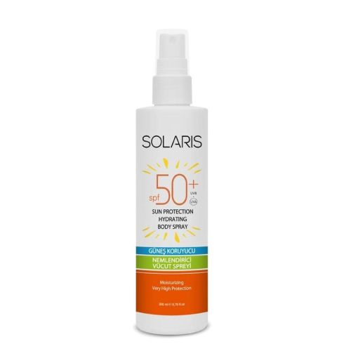 Solaris SPF 50 Moisturizing Sunscreen Body Spray 200ml