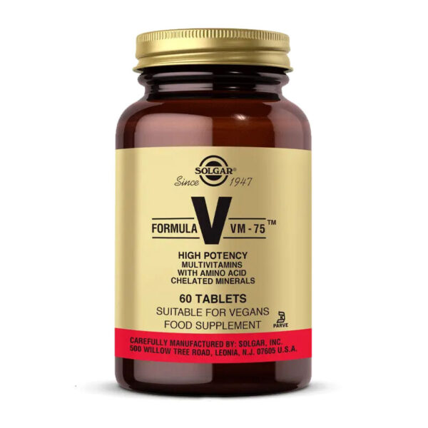 Solgar Formula Vm-75 multivitamin And Mineral 60 tablet