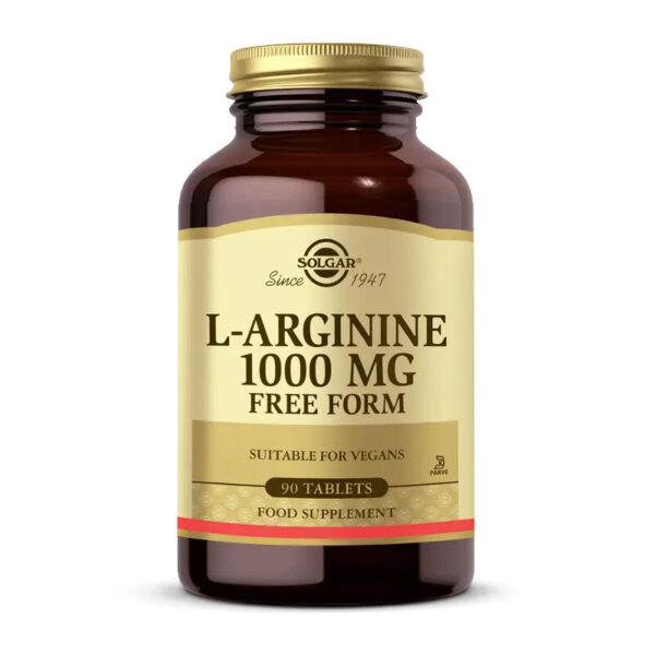 Таблетки Solgar L-Arginine 1000 мг для сердца и мышц