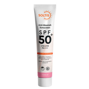 Soltis Pink Sunscreen Cream 50ml - Tone Equalizing & Anti-Stain