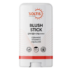 أحمر شفاه مرطب سولتيز SPF50+ بملمس ناعم 15 جرام - نباتي وطويل الأمد