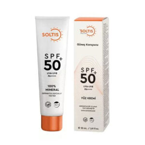 Soltis Organic SPF 50 Sunscreen Cream 50ml - UV Protection