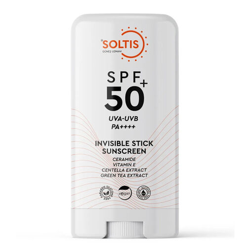 Soltis SPF50+ Transparent Stick Sunscreen 15g - UV Protection