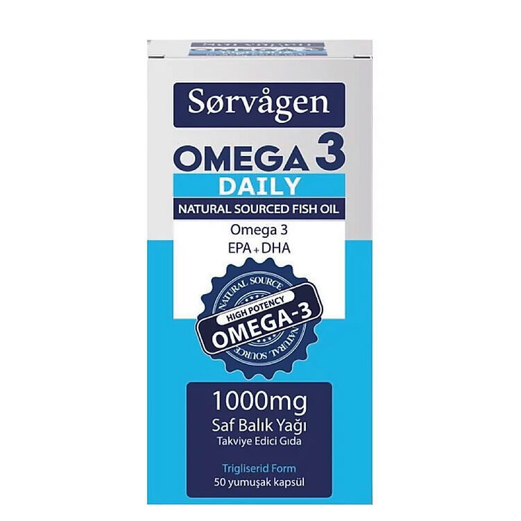 Sorvagen Omega 3 Daily Pure Fish Oil 50 capsules