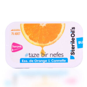 Sterile Oils Orange & Cinnamon Breath Freshener - 75 Pieces