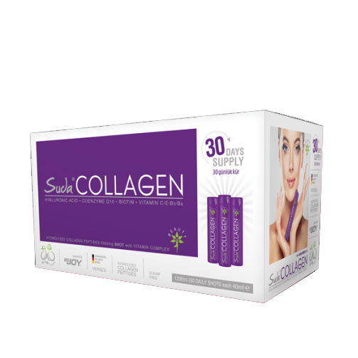 Suda Peach Collagen Supplement - 30x40ml for Skin & Joints