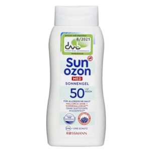 SunOzon Med SPF 50 Travel Size Sunscreen Gel - 50 ml