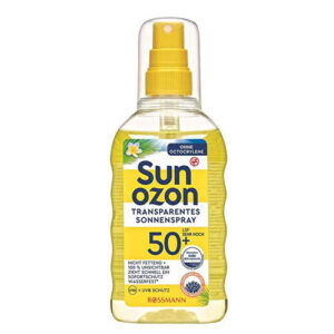 SunOzon SPF 50 Transparent Sunscreen Spray 200 ml - UV Protection