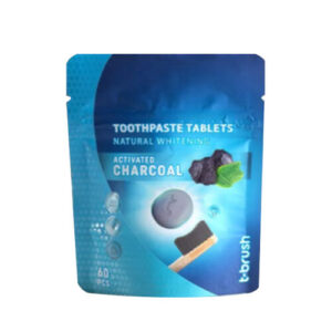 T-Brush Charcoal Whitening Toothpaste Tablets - 60 Count
