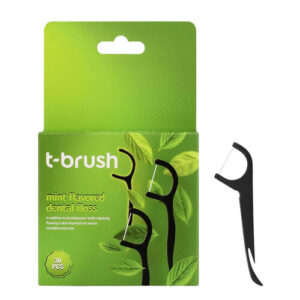 T-Brush Mint Dental Floss & Toothpicks - 30 Pieces