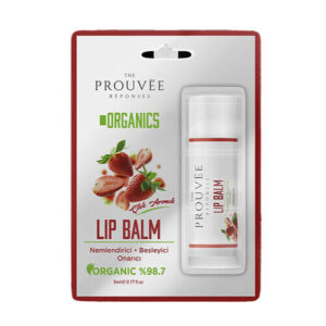 Prouvee Reponses Organic Strawberry Lip Balm 5ml - Hydrating