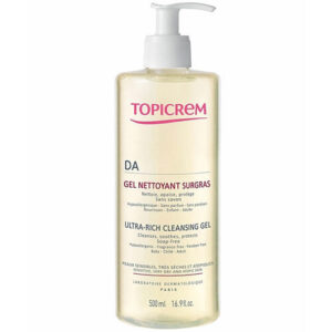 Topicrem DA Ultra Rich Cleansing Gel 500ml - Hydrating Cleanser