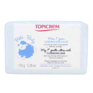 Topicrem Gentle Ultra Rich Cleansing Bar with Cotton Oil 150g