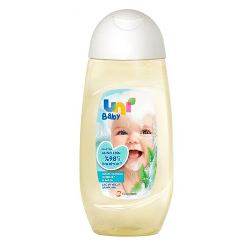Uni Baby Hair & Body Shampoo 200ml - Gentle Cleansing Formula
