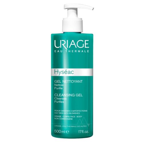 جل تنظيف يوريا Hyseac 500 مل - تحكم لطيف في العيوب للبشرة المتألقة
