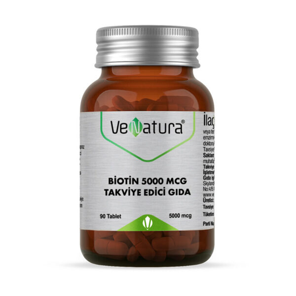 venatura-biotin-5000-mcg-90-tablets-for-hair-skin-nails-supports-healthy-hair-growth-and-skin-nourishment