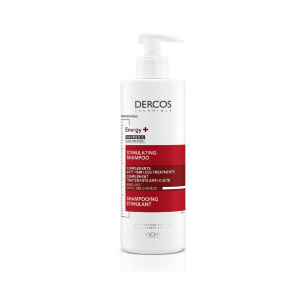 Vichy Dercos Energising Anti Hair Loss Shampoo 400ml - Strengthen Hair