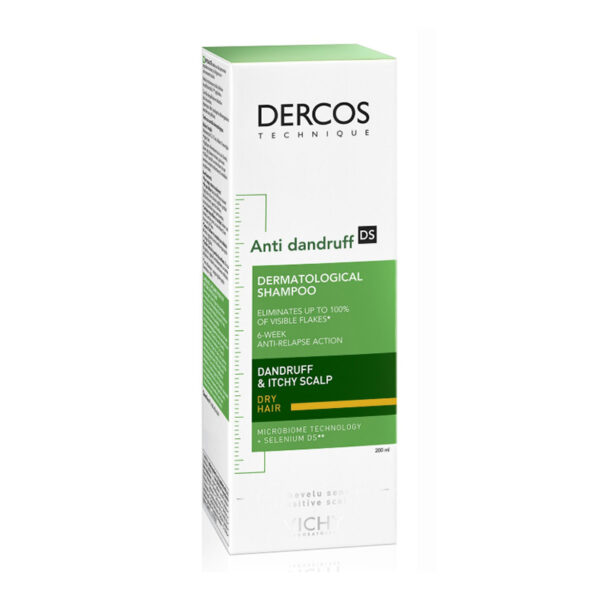 Vichy Dercos Anti-Dandruff Shampoo 200ml for Dry Hair