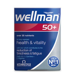 Vitabiotics Wellman 50+ Food Supplement 30 tablets