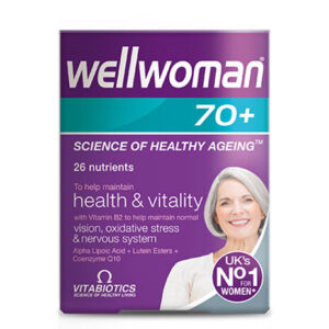 Vitabiotics Wellwoman 70+ Food Supplement 30 tablets