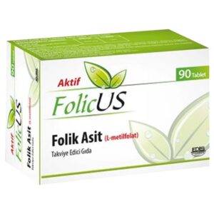 Фолиевая кислота Active Folic Us для здоровья и энергии