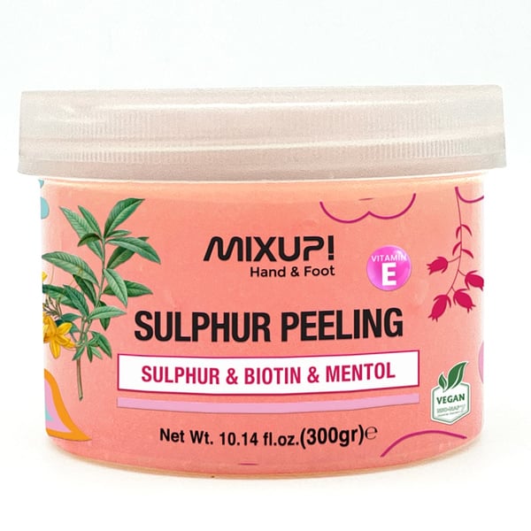 Mixup Hand & Foot Sulphur Peeling with Biotin & Menthol 300g