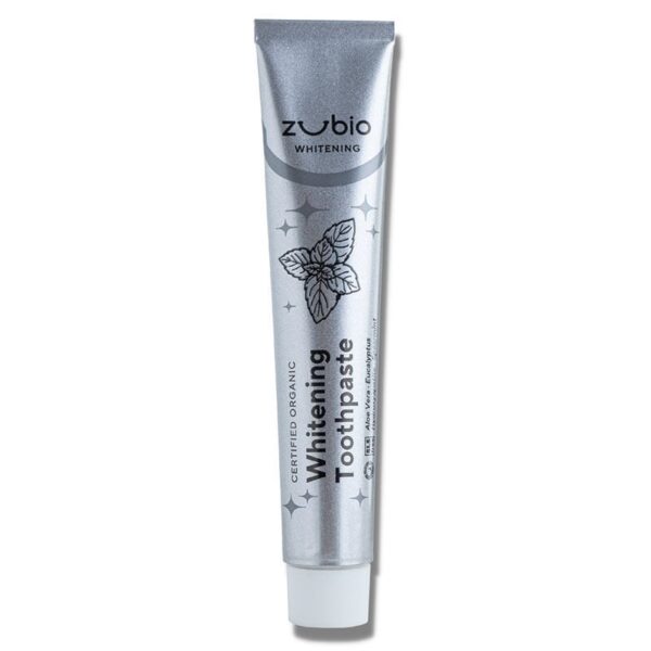 Zubio Organic Whitening Toothpaste 75g - Natural Teeth Care