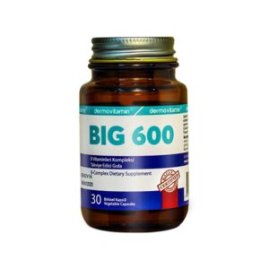 كبسولات كريسبوس بيغ 600 - 30 حبة، فيتامينات ومعادن أساسية لتعزيز الصحة