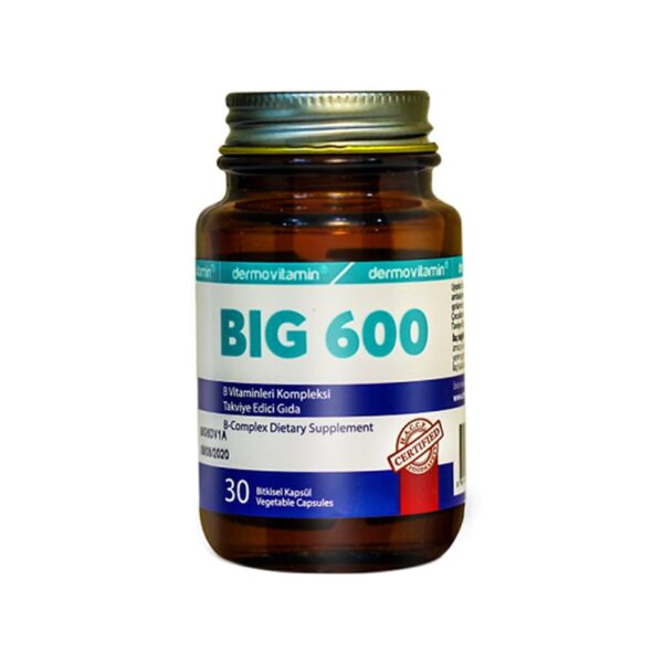 كبسولات كريسبوس بيغ 600 - 30 حبة، فيتامينات ومعادن أساسية لتعزيز الصحة